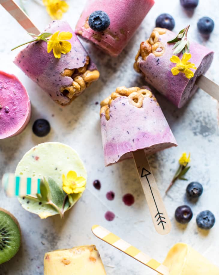 Half Baked Harvest #39 s Yogurt Cheerios Granola Ice Pops The Kitchn