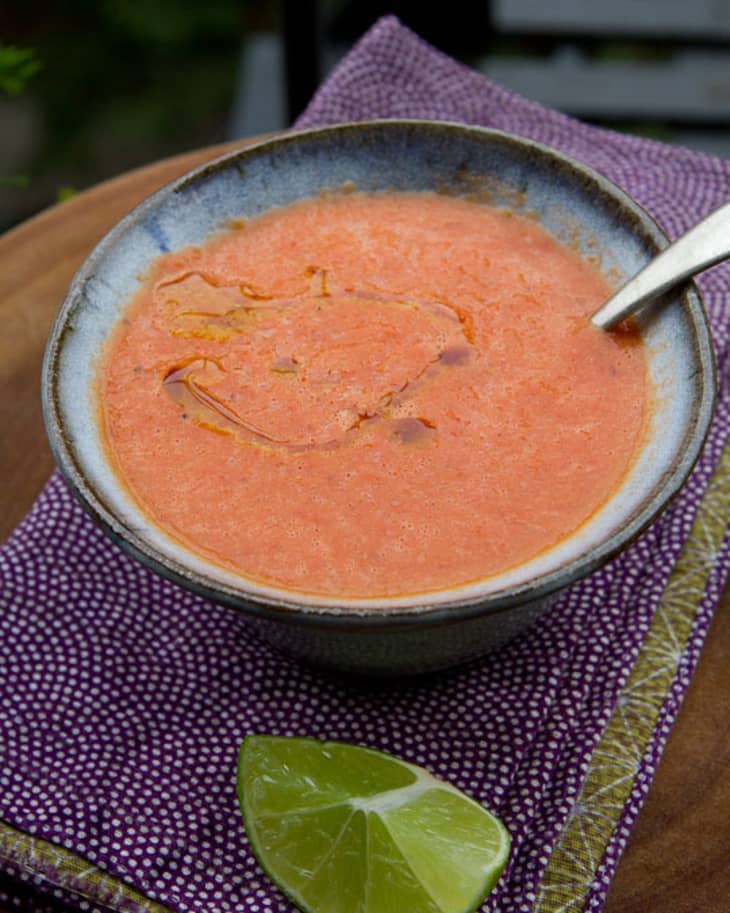 Recipe Roasted Pepper and Tomato Soup The Kitchn