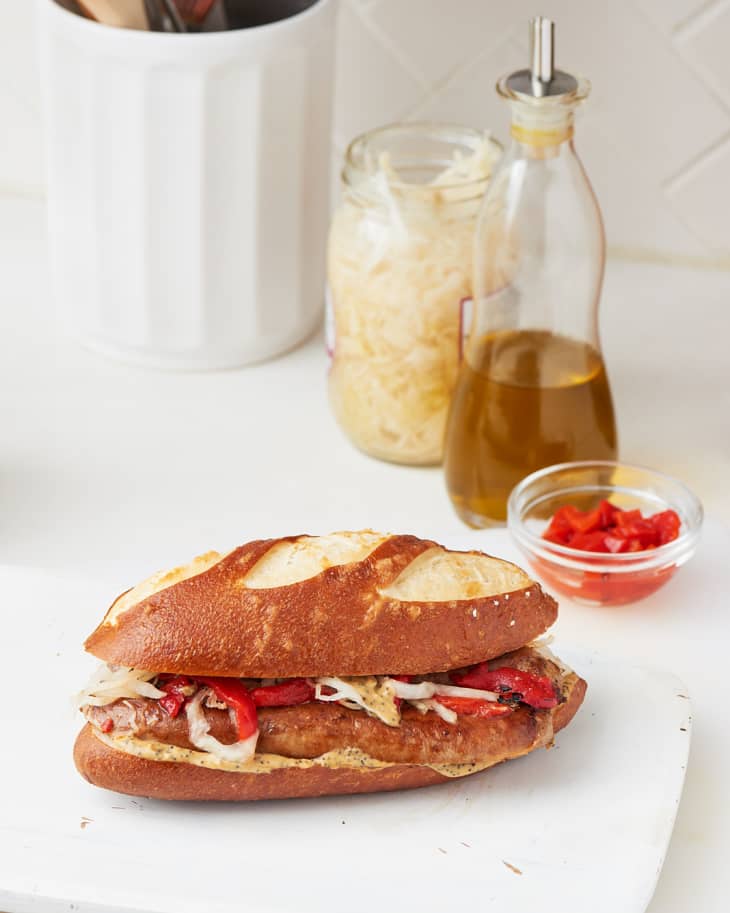 Sauerkraut and Sausage Roll The Kitchn