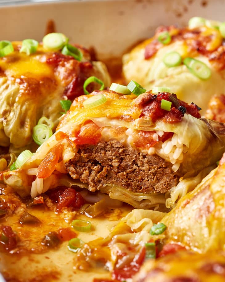 BurritoStuffed Cabbage Rolls The Kitchn