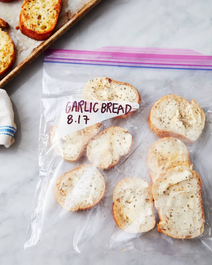 How To Make Frozen Garlic Bread The Kitchn