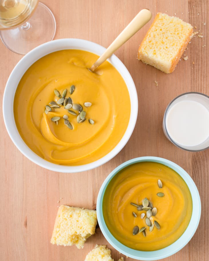 Red Lentil Sweet Potato Soup | The Kitchn