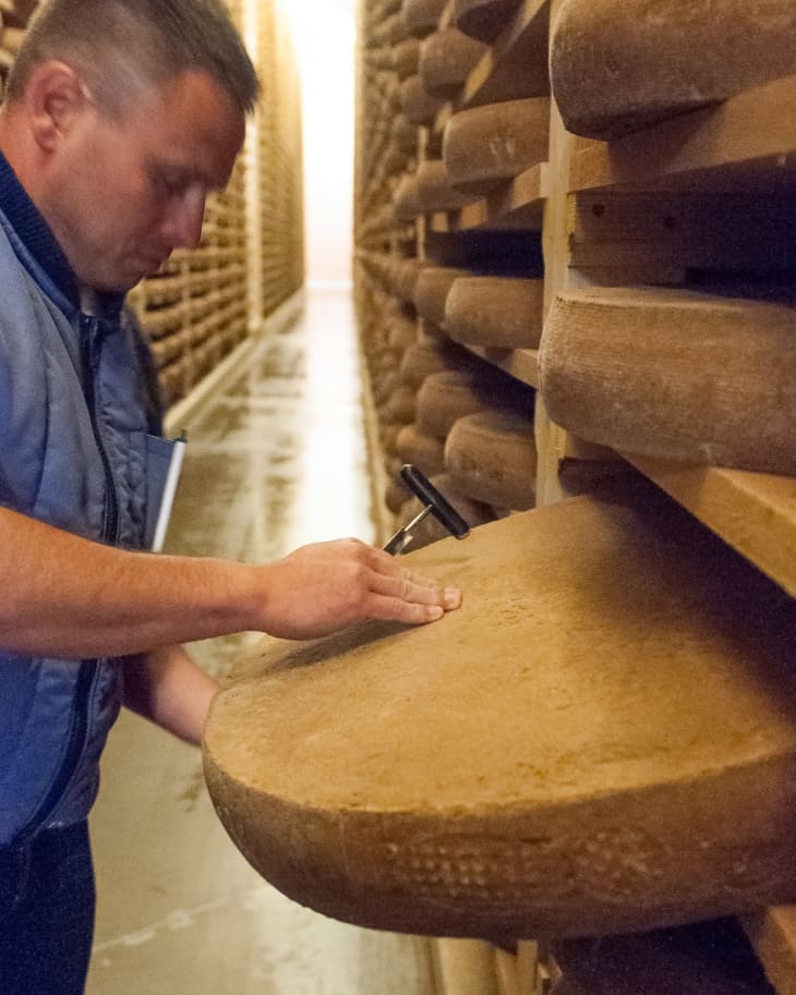 To The Cheese Caves! Where French Comté Goes To Age | The Kitchn