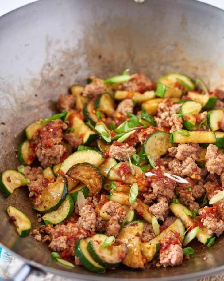 Spicy Ground Pork Stir-Fry Recipe (With Zucchini) | The Kitchn