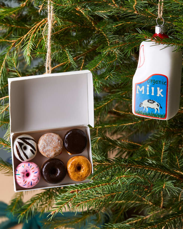 25 Fun Food Ornaments We Love 2023 Pickle, Espresso Martini, Croissant