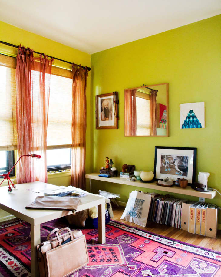 An Organizer's Dream: An Art Studio with Color-Coded Built-In Storage - The  Organized Home