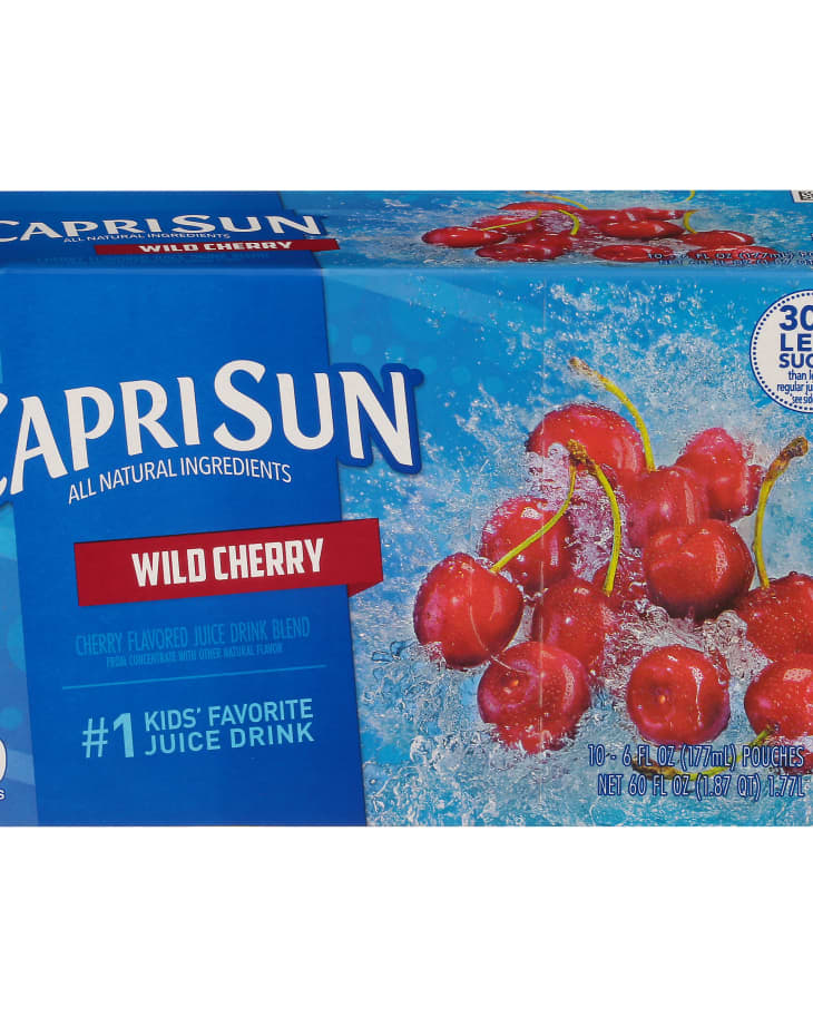 Box of Wild Cherry Capri Sun