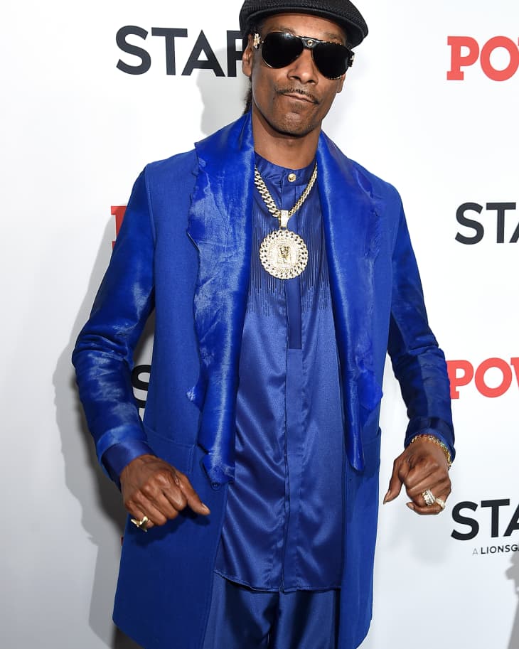 AUGUST 20: Snoop Dogg at STARZ Madison Square Garden "Power" Season 6 Red Carpet Premiere, Concert, and Party on August 20, 2019 in New York City.