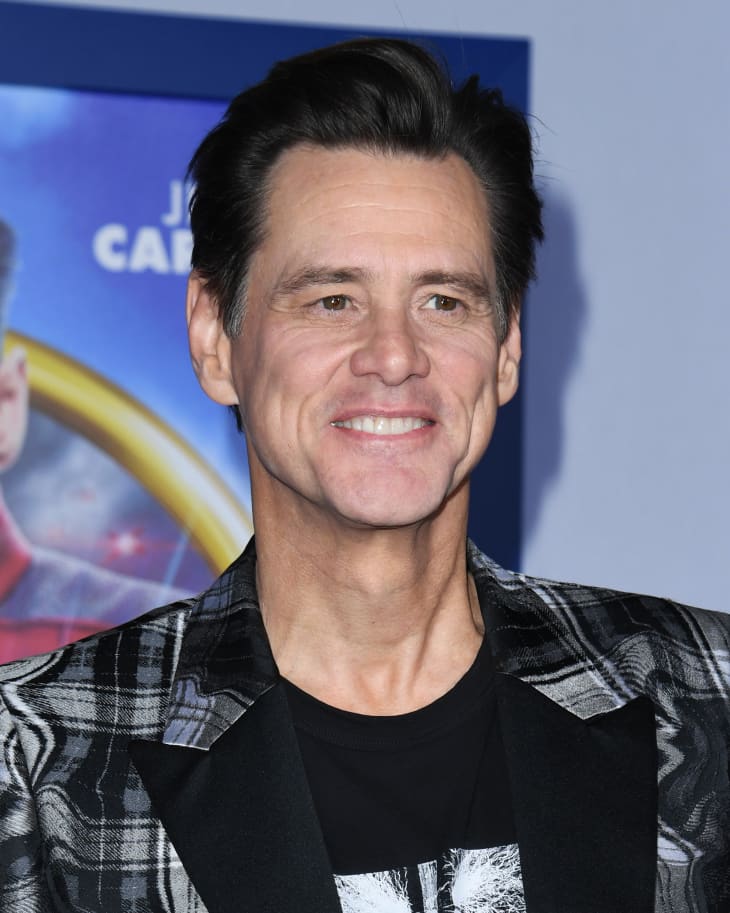 WESTWOOD, CALIFORNIA - FEBRUARY 12:  Jim Carrey attends the LA special screening of Paramount's "Sonic The Hedgehog" at Regency Village Theatre on February 12, 2020 in Westwood, California. (Photo by Jon Kopaloff/Getty Images)