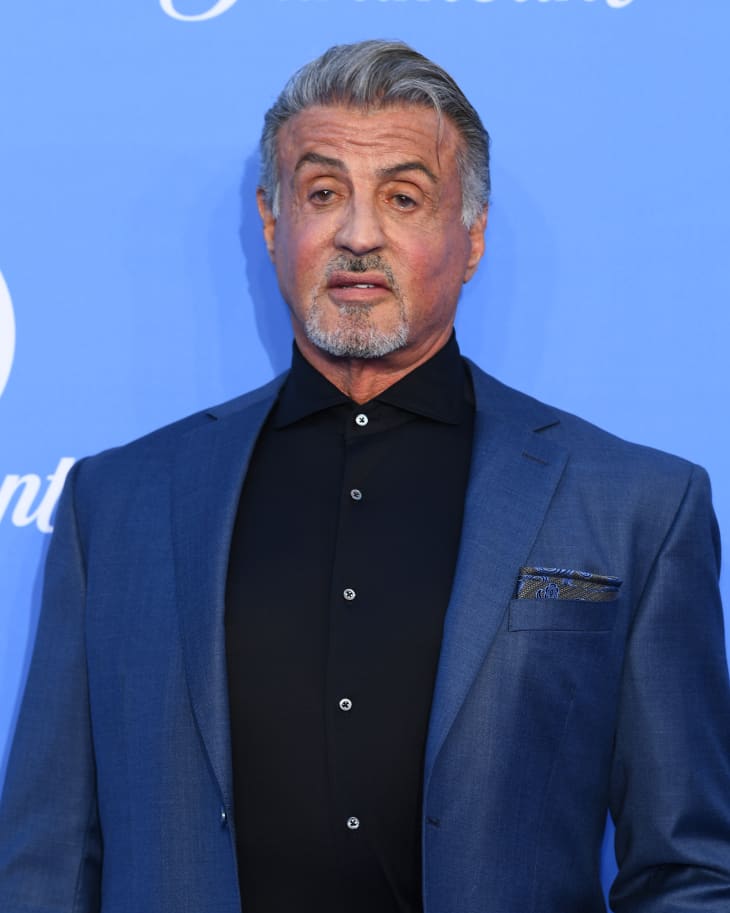 JUNE 20: Sylvester Stallone arrives at the Paramount+ UK launch at Outernet London on June 20, 2022 in London, England.