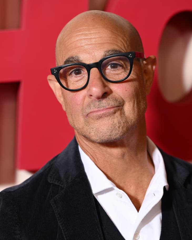 Stanley Tucci attends the gala screening of Searchight's "See How They Run" at Picturehouse Central on September 06, 2022 in London, England.