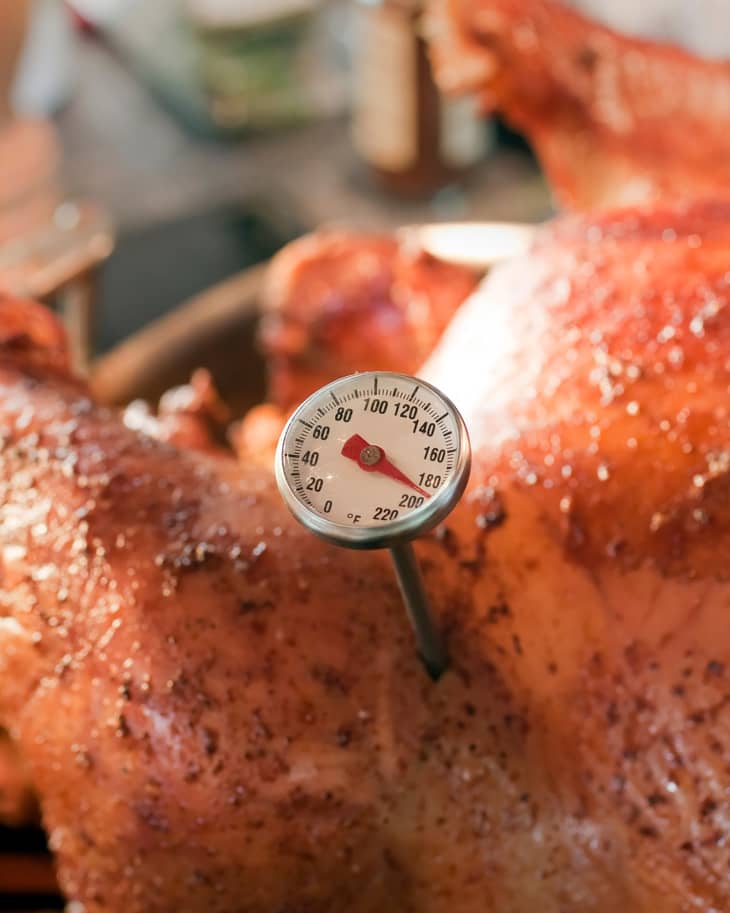 Do popup thermometers work best if the turkey is cooked at a low heat, like  325 degrees? - Quora