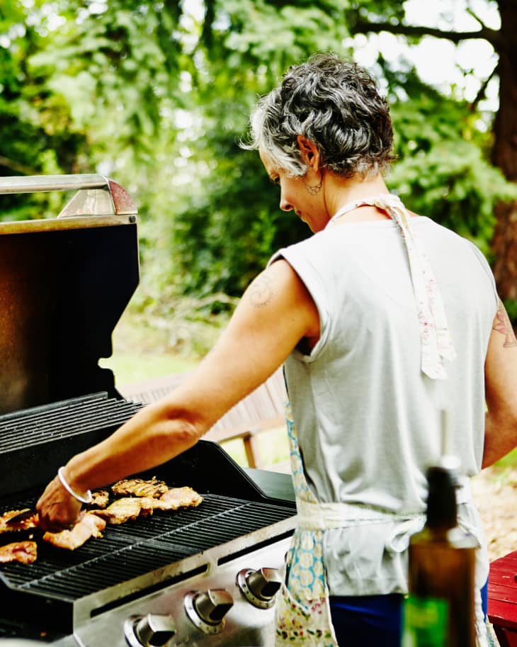 Grill Clean + Grill Brush