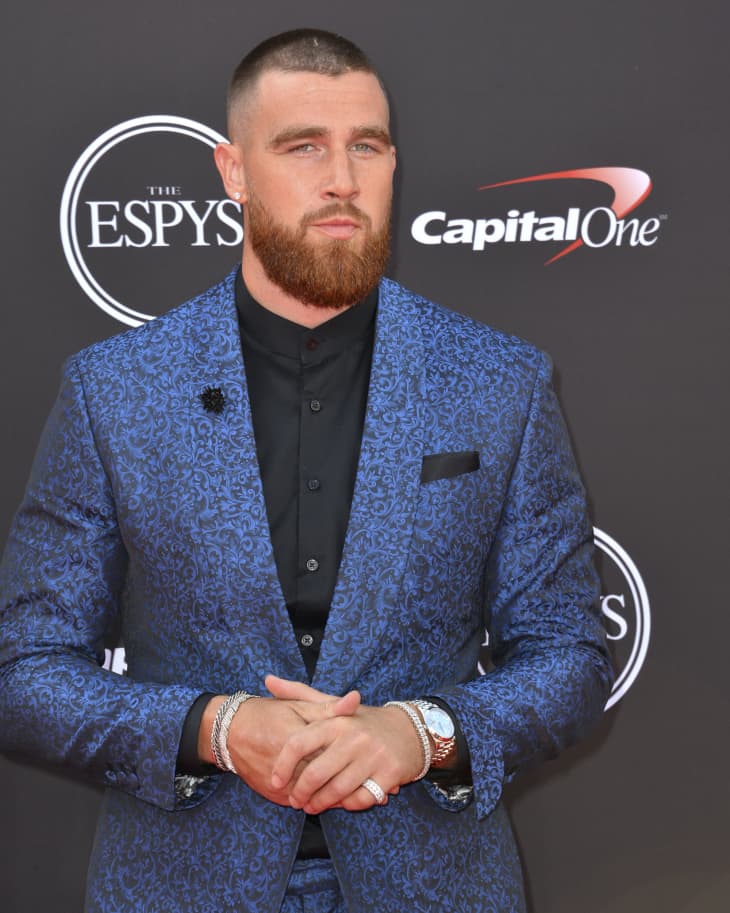 LOS ANGELES, CA - July 18, 2018: Travis Kelce at the 2018 ESPY Awards at the Microsoft Theatre LA Live