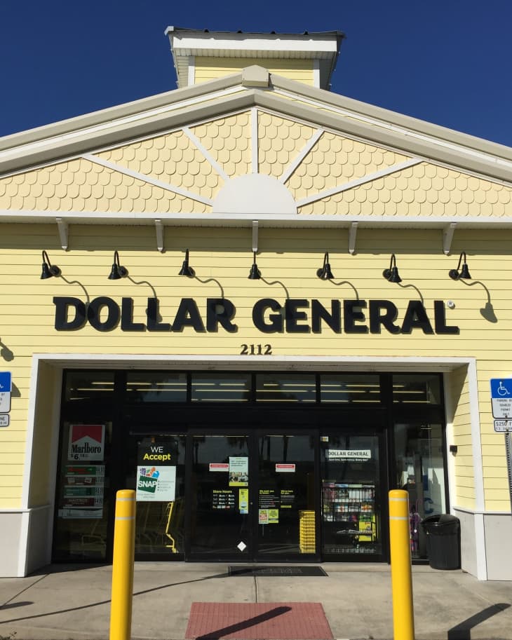 New Dollar General store in this Florida beach town. Dollar General is a small box retailer with thousands of stores throughout the United States.