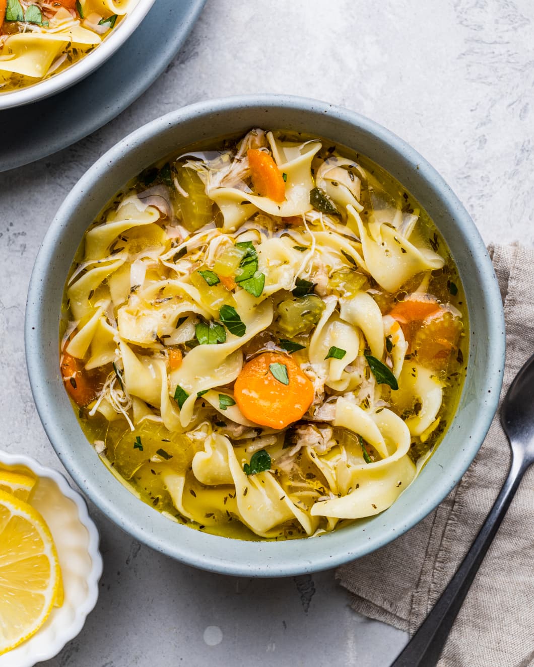 Instant Pot Chicken Noodle Soup Kitchn yummyumm in a pinch