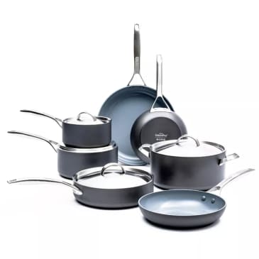 MARK DOWN! 10 Pieces Pots and Pans Granite Stone Cookware Set Non Stick Pot  Set