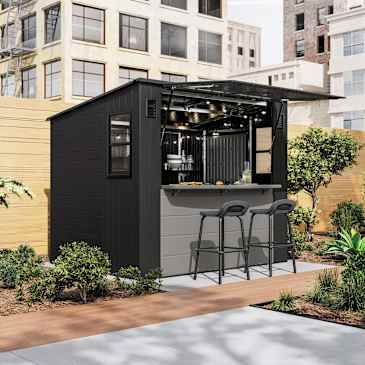 Suncast Cabana Entertainment Shed