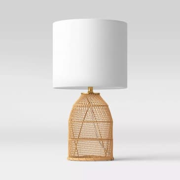 Aldi's Gorgeous CASALUX Rattan Lamp Looks Nearly 3x the Price | Apartment  Therapy