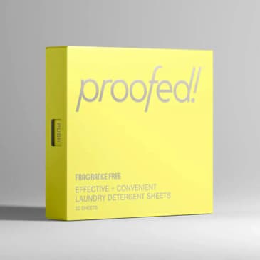 Proofed! Laundry Detergent Sheets