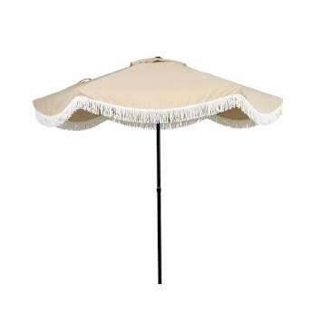 11-ft greige solar powered crank cantilever patio umbrella with base SimplyShade 11-ft Greige Solar Powered Cantilever Patio Umbrella with Base  at Lowes.com