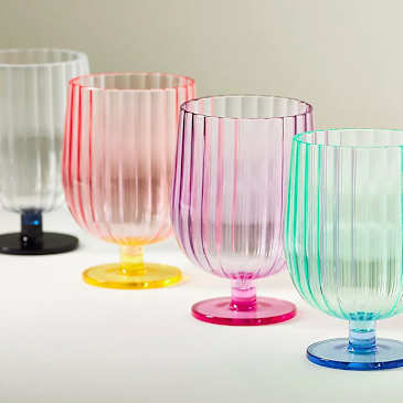 Anthropologie's New Acrylic Glasses Are a Spring 2025 Must-Have | Apartment  Therapy