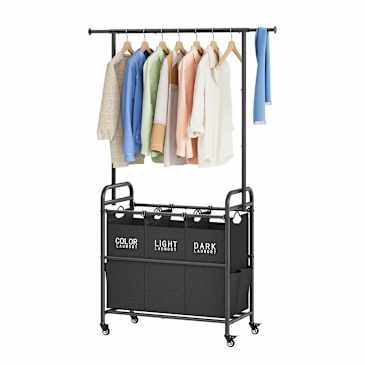 Tajsoon Laundry Sorter Cart at Amazon