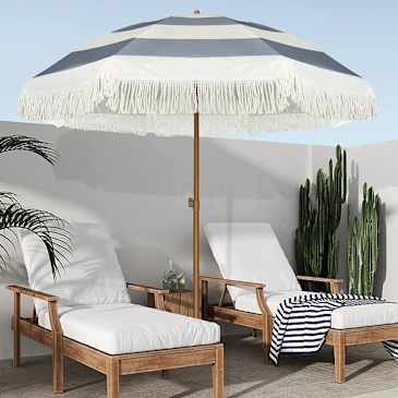 9 ft steel crank and tilt patio umbrella in ruby Mainstays Outdoor 9' Red Round Market Patio Umbrella, Crank Lift, 3-Angle Tilt
