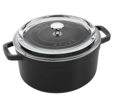 with 8-in-1 Slow Cooker, Dutch Oven, Steamer & More, Glass Lid