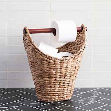Seagrass Handcrafted Toilet Paper Holder