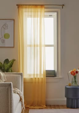 Urban Outfitters Chiffon Window Panel