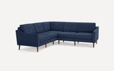 Nomad Leather Sectional - Thumbnail 4