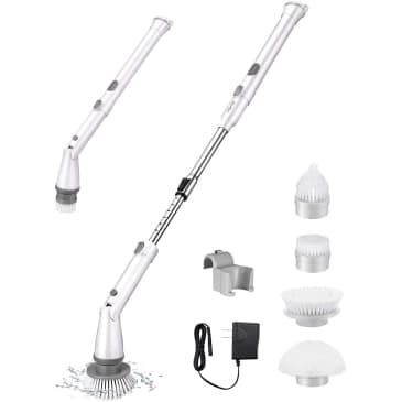 Versatile electric dish scrubber for a Perfect Home 