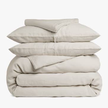 Shop Nylon Blend Sheet Set Grey, Sheets & Sheet Sets
