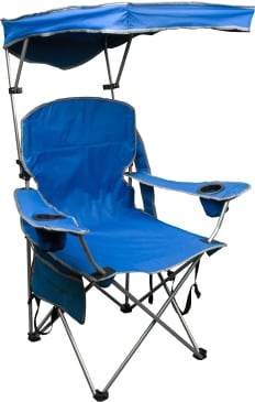 Fold up deals chair with canopy