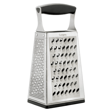 Professional Box Grater, Stainless Steel With 4 Sides, Best for Parmesan  Cheese, Vegetables 