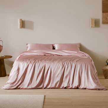 19 Momme Seamless Silk Duvet Cover - Thumbnail 4