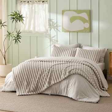 GentleSoft 2-in-1 Comforter With a Blanket Set