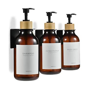 Shampoo and Conditioner Dispenser Set - Thumbnail 4