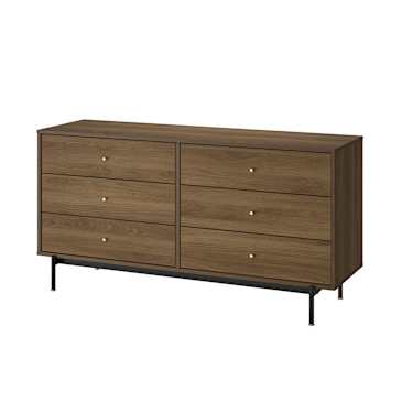 ikea dresser 6 drawer STORKLINTA 6-drawer dresser, white/anchor/unlock function,  271/2x187/8x471/4"