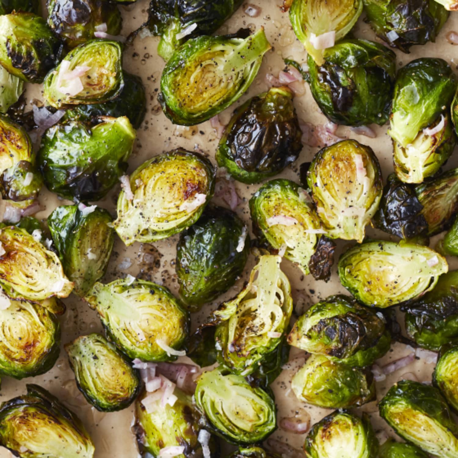 Fried Brussel Sprouts Recipe Fried Brussels Sprouts With Walnuts And