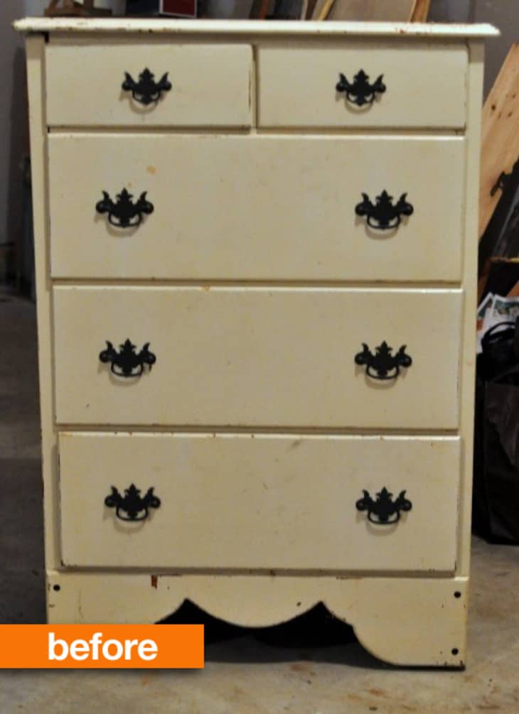 Before & After Anthropologie Inspired Dresser Apartment Therapy