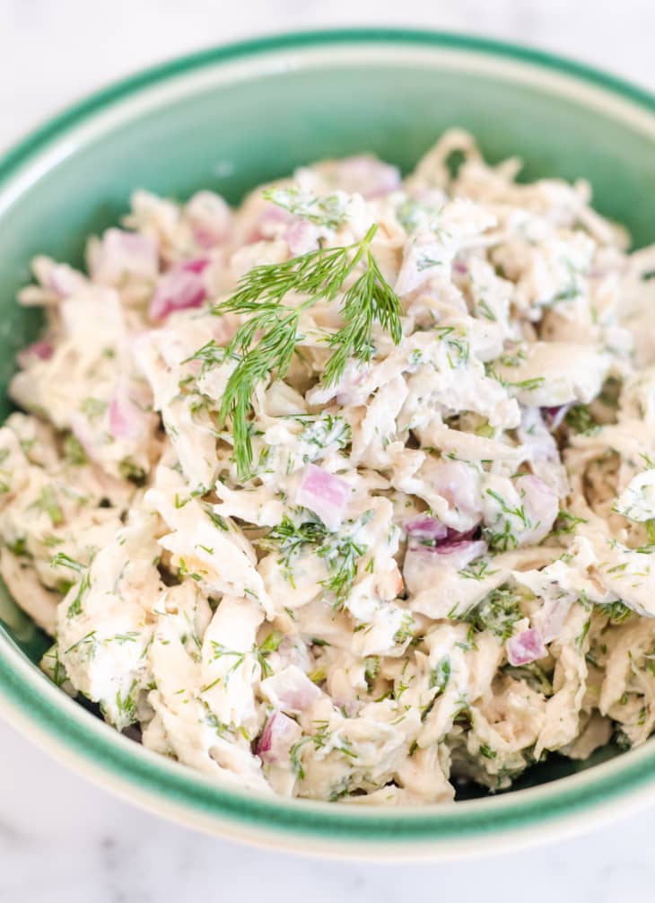 Greek Yogurt and Dill Chicken Salad