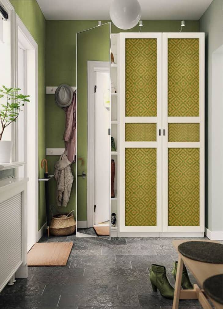 Wabbani Upcycles IKEA Doors With Handwoven Basketry Inserts