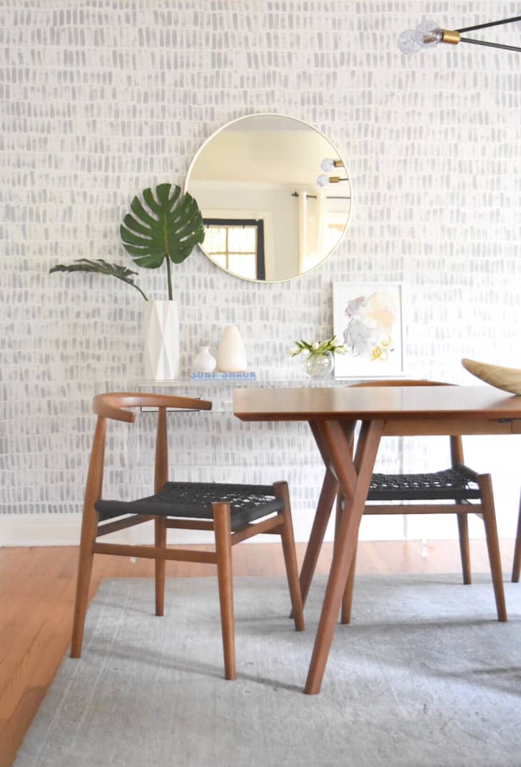 How To DIY Faux Wallpaper the Easy Way Photo Tutorial Apartment Therapy