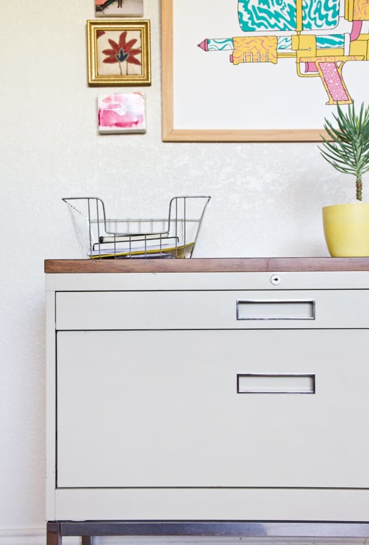 Lost key store for desk drawer
