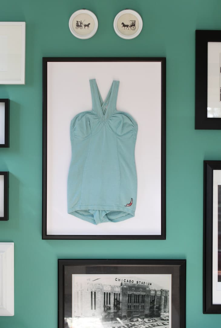 Framing a jacket online