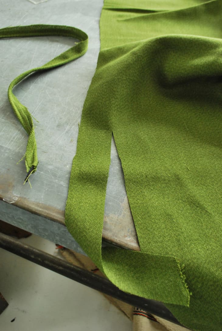 Quick DIY Tip How To Cut Linen Fabric Perfectly Straight Every Time