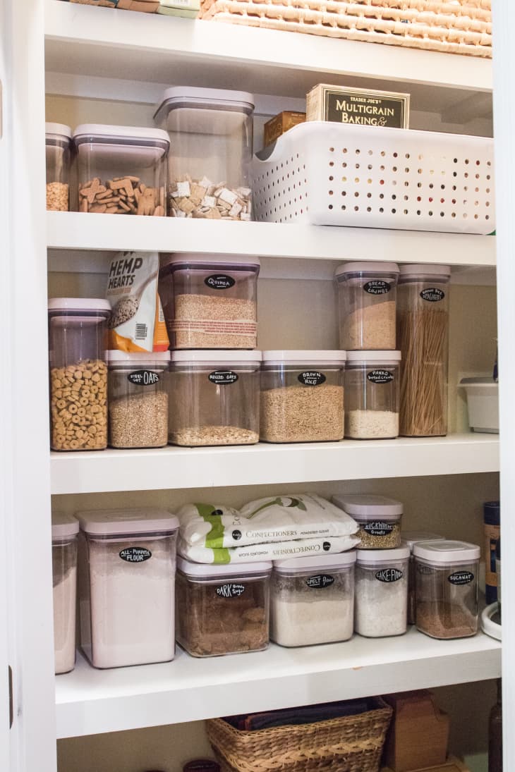 Pantry Organization with OXO POP Containers - One Sweet Mess