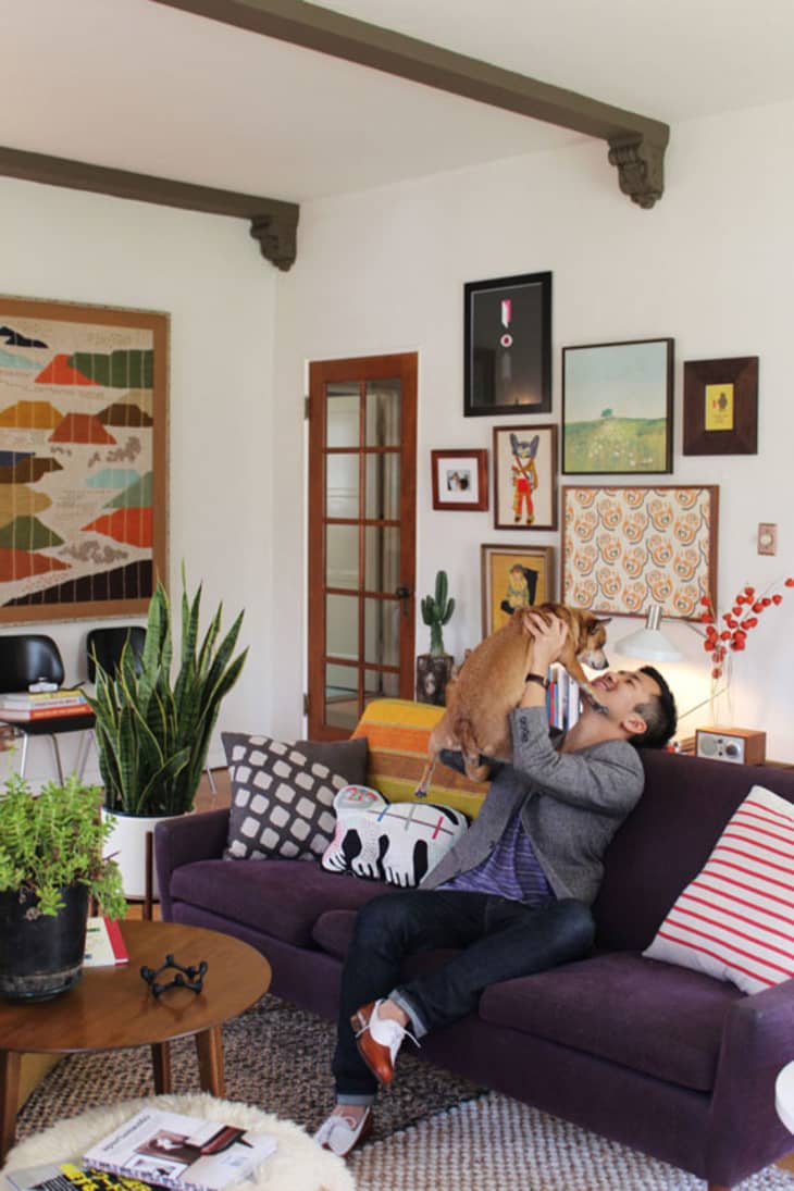 Singular Style: Inspirational House Tours from Men Living on Their Own |  Apartment Therapy, image size:730x1095